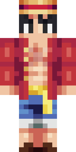 Luffy Minecraft skin
