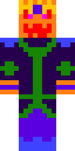 pumpking Minecraft skin