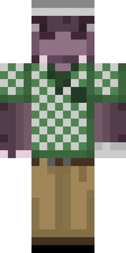 Golf Hippo Minecraft skin