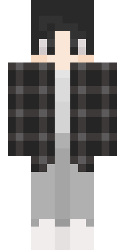 Akai Flannel — Minecraft skin by KingBinkus — mcskn