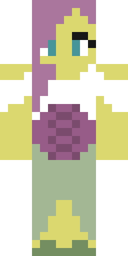 Fluttershy Minecraft skin
