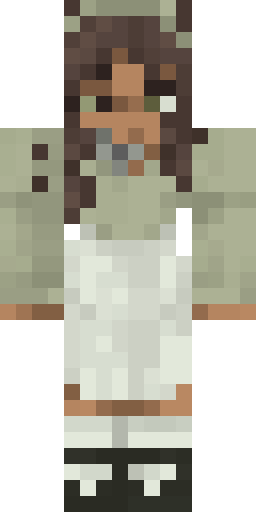 green top elf girl Minecraft skin
