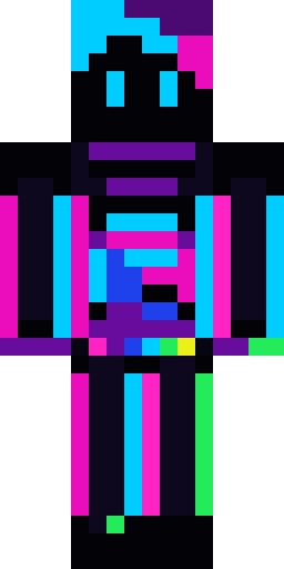 PixelNeon695 Minecraft skin