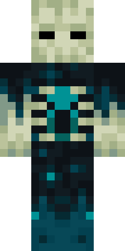 sculk guy rip Minecraft skin