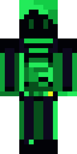 PixelNeon695 Green Edition Minecraft skin