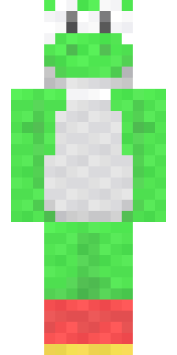 Woolly Yoshi Minecraft skin