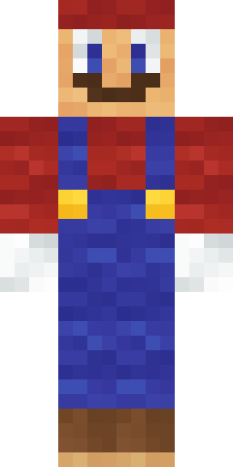 Basic Mario For Head Transplant Minecraft skin