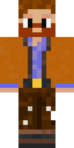 Arthur Morgan Minecraft skin
